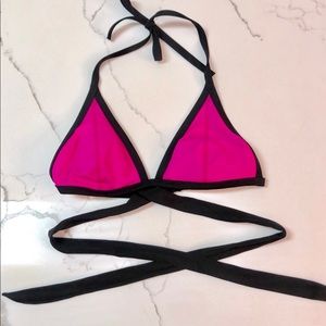 PINK wrap around bikini